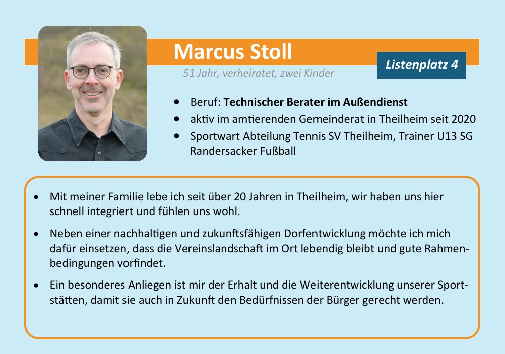 Steckbrief Marcus Stoll