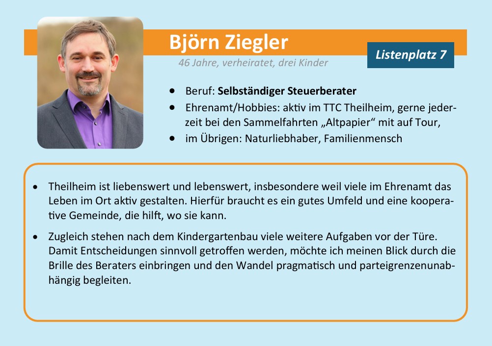Steckbrief Björn Ziegler