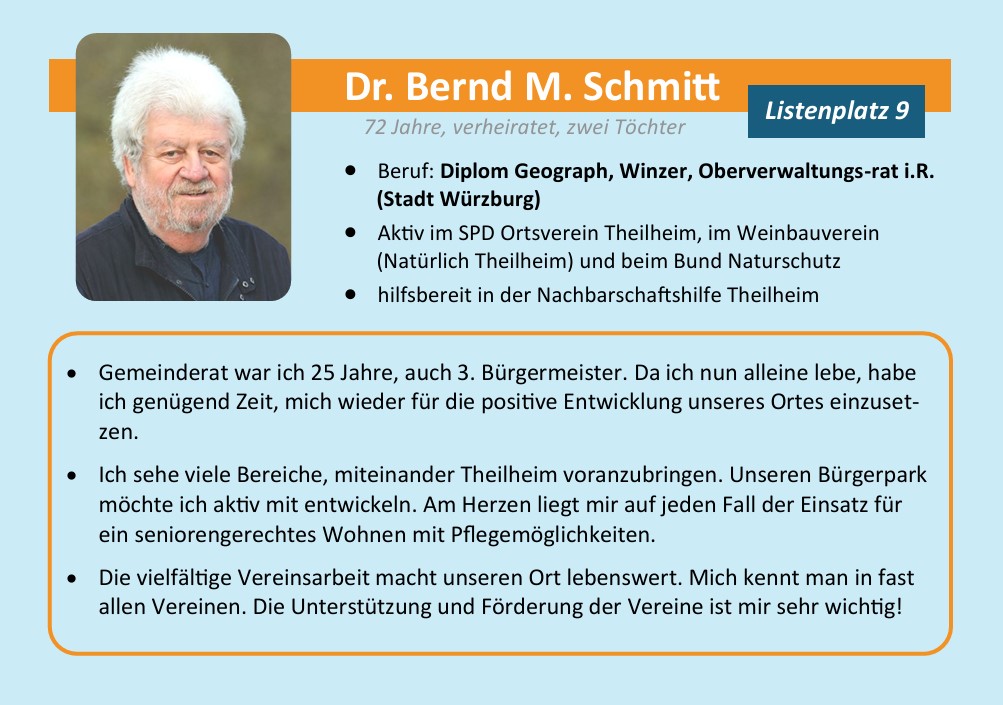 Steckbrief Bernd Schmitt